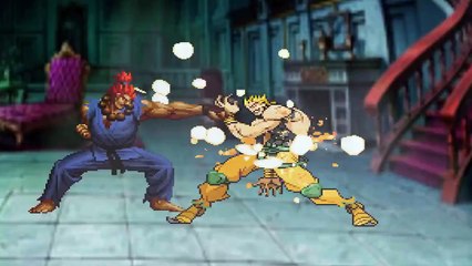 Dio Brando VS Akuma Sprite Animation 1080p HD