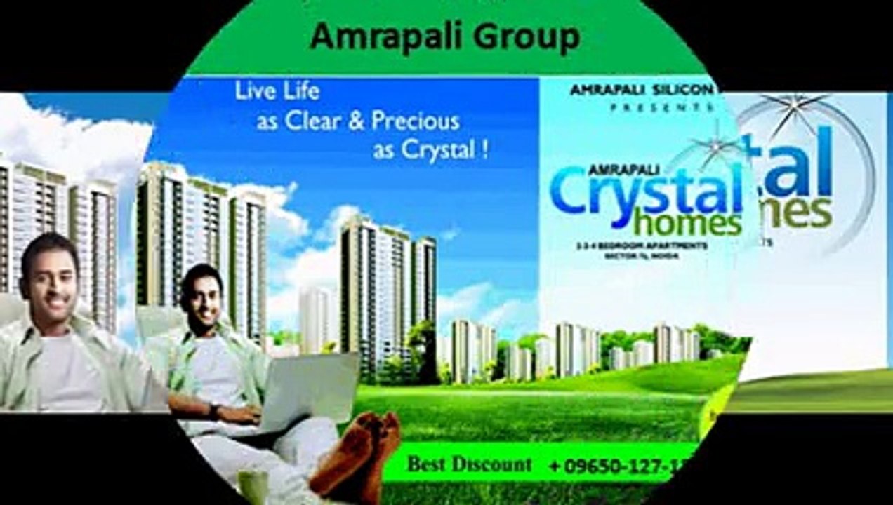 Amrapali Crystal homes Modern Structure