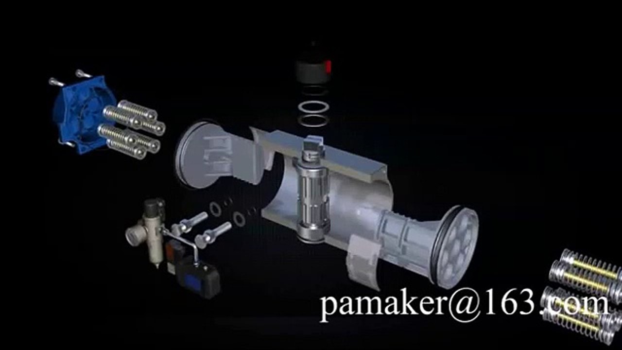 Pneumatic actuator for valve