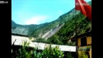 Mountain Collapsing in China // Villagers Run For Their Lives - Footage Video