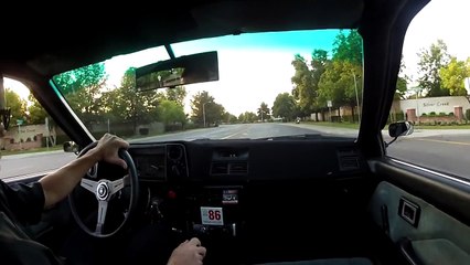 ae86 20v blacktop passenger POV