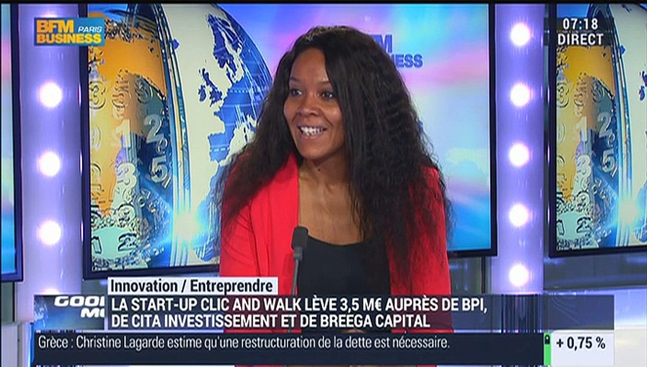 "Clic and walk est capable de couvrir 300 points de vente en 24 heures": Frédérique Grigolato - 09/07