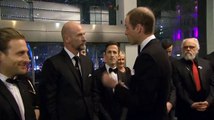 Prince William, Duke of Cambridge, meets the cast of The Hobbit