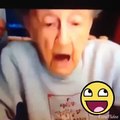 Lady fails blowing out candles!!