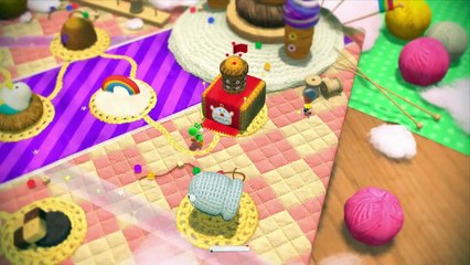 Yoshi s Woolly World - Insignia de poder y modo relajado - Wii U [ES]