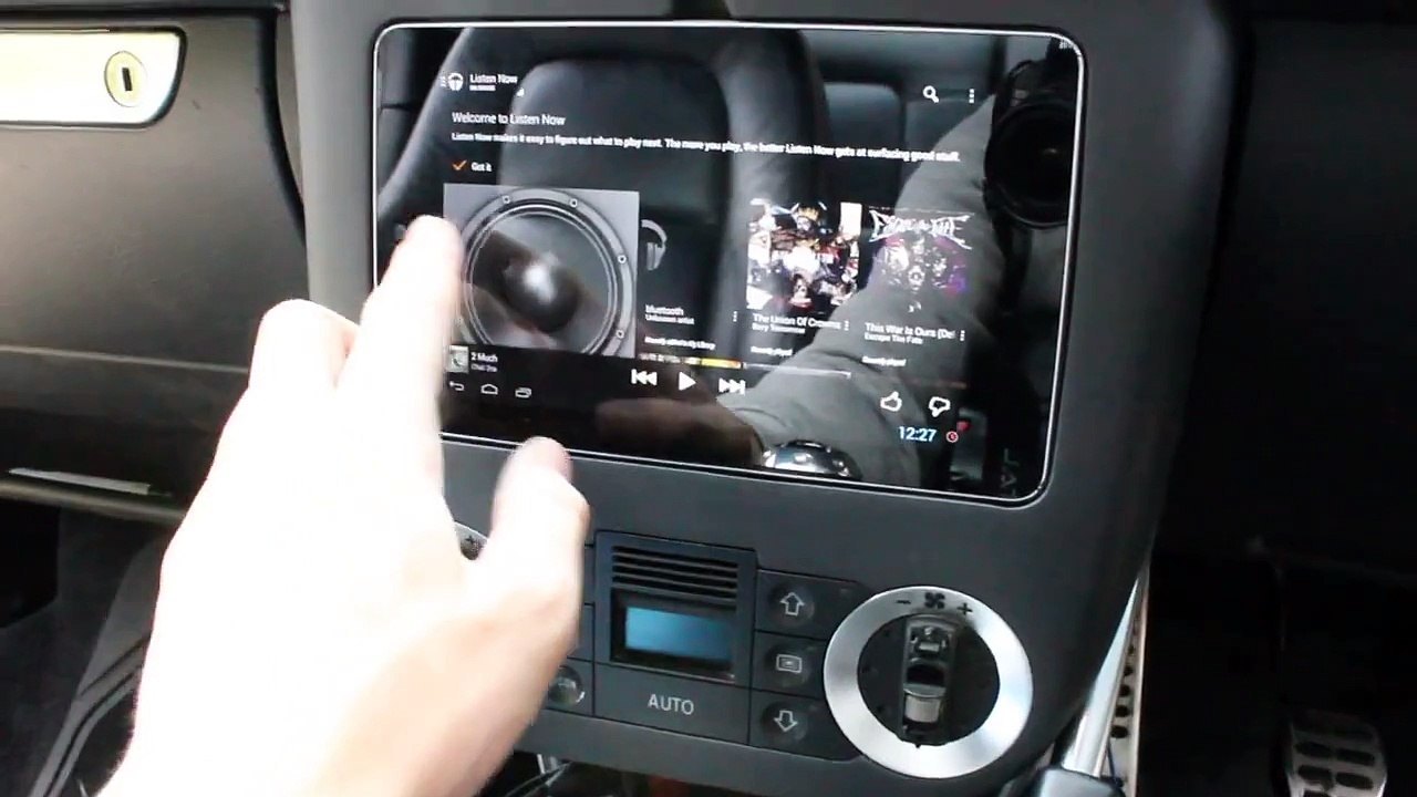 Audi TT Nexus 7 2012 Tablet Install