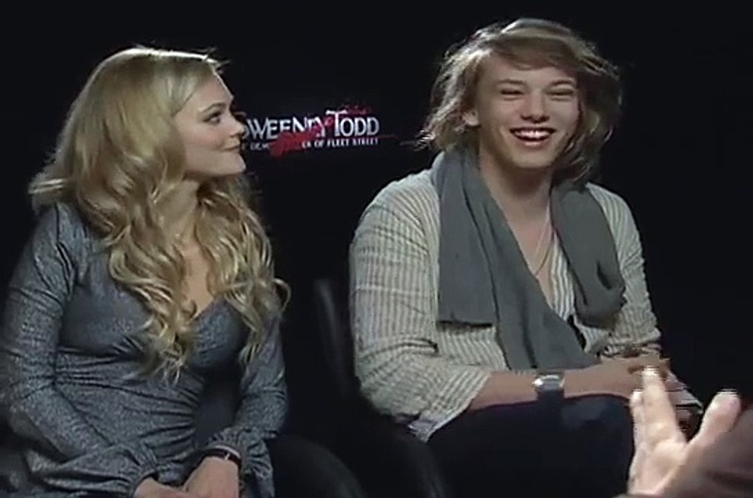 Jamie Campbell Bower Jayne Wisener interview Sweeney Todd