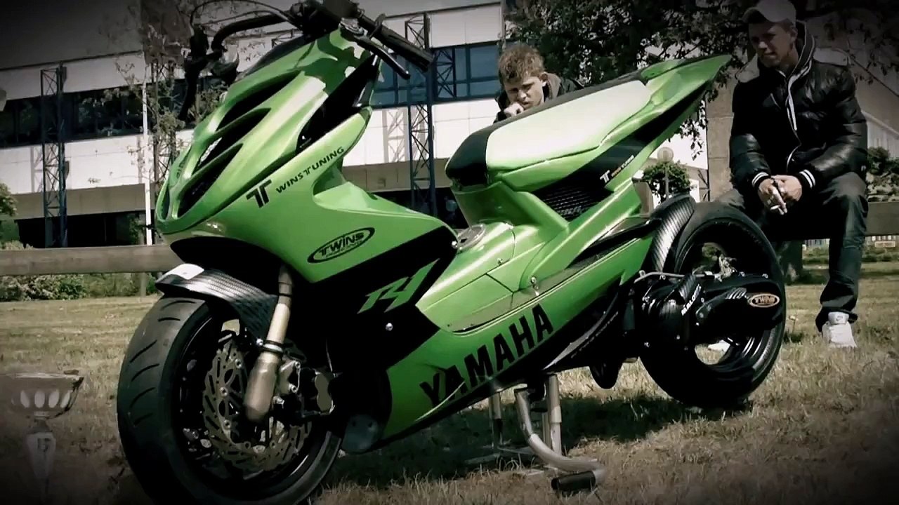 Scooter tuning drag race