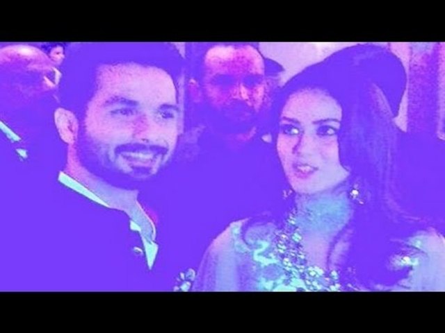 Shahid Kapoor's WEDDING RECEPTION