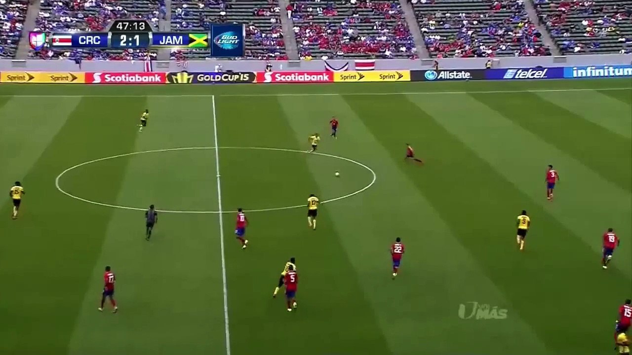 La jolie égalisation en solo de Jobi McAnuff (Jamaique) contre le Costa Rica en Gold Cup !