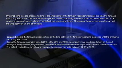 Esco Biological Safety Cabinets Decontamination Procedure Video | Biosafety Cabinets