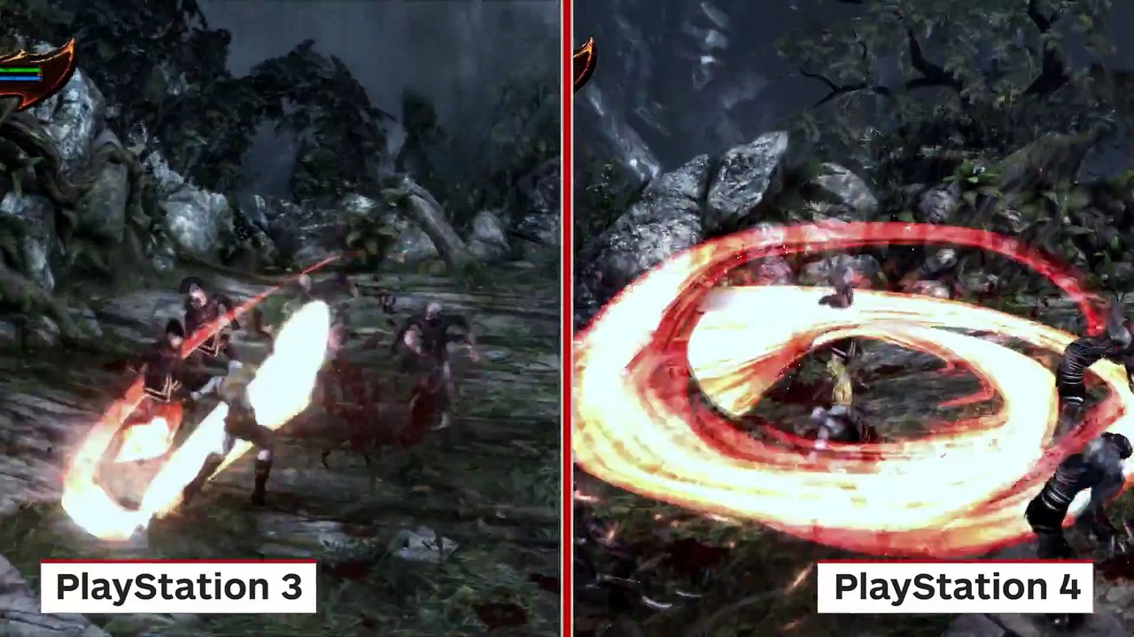 God of War 3 Remastered Graphics Comparison