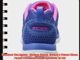 Skechers Flex Appeal - Obvious Choice Women's Fitness Shoes Purple (Periwinkle/Pink Pwpk) 4