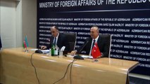 Joint Press Conference by Foreign Minister Elmar Mammadyarov and Mevlüt Çavuşoğlu