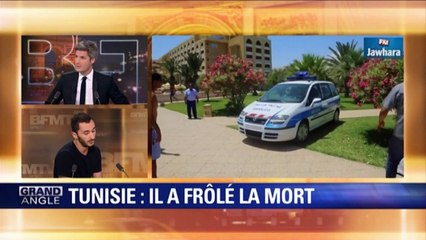 Attentat en Tunisie : un miraculé raconte la scène sur BFMTV