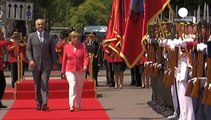Merkel visita los Balcanes para demostrar el interés de la UE en la estabilidad de la región