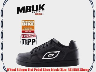 O'Neal Stinger Flat Pedal Shoe black (Size: 43) BMX Shoes