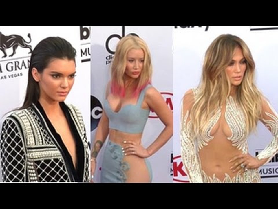 Celebrities Arrive At The 2015 Billboard Music Awards- Taylor Swift, Iggy Azalea And More