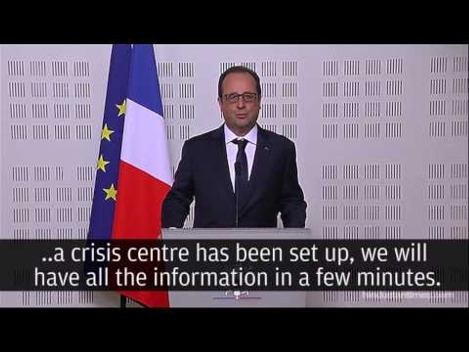 French president Francois Hollande  'No survivo...