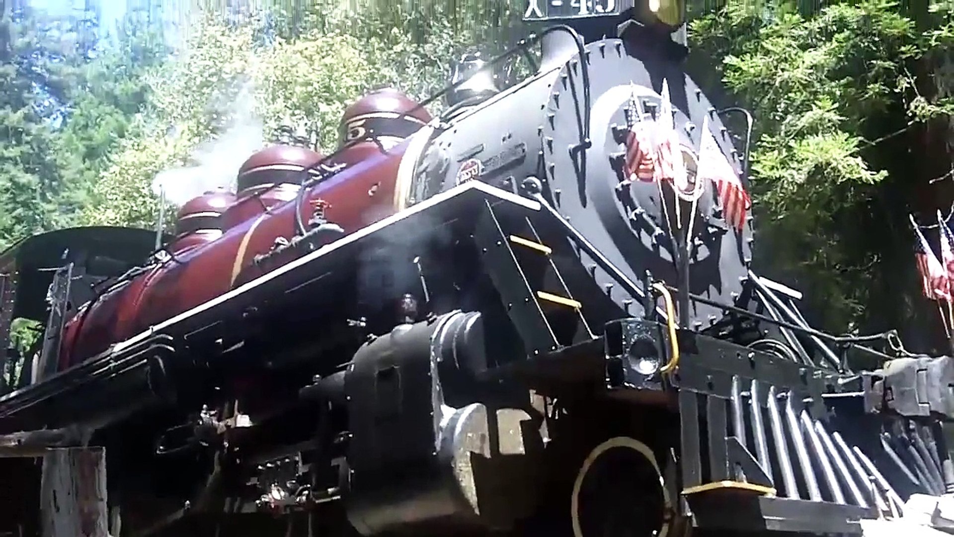 Riding the California Western Skunk Train: Featuring #45
