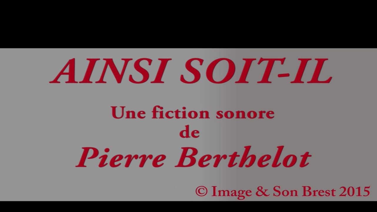 Ainsi soit-il