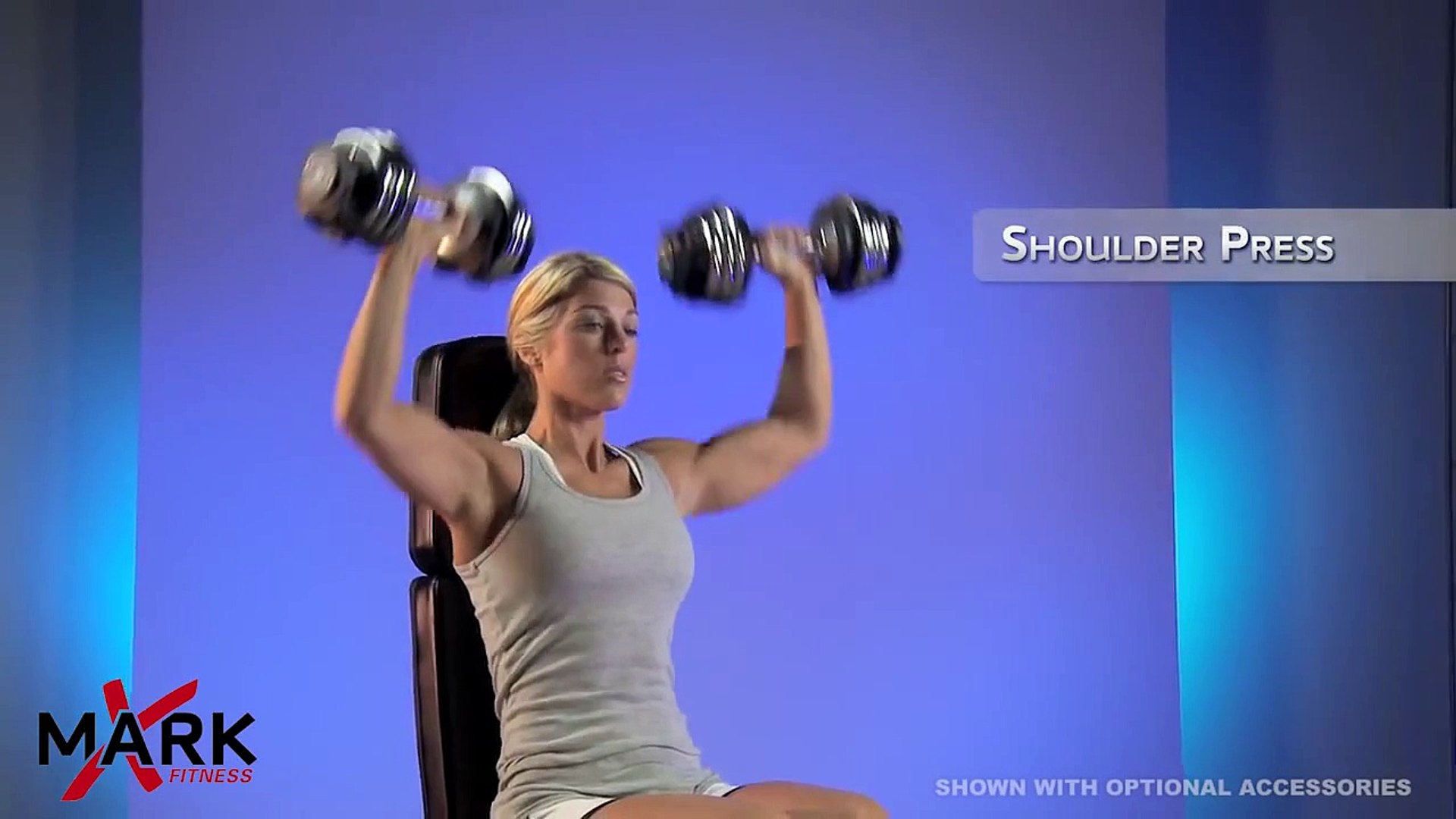 Xmark Adjustable Dumbbells Demonstration And Great P90x Workout