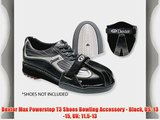 Dexter Max Powerstep T3 Shoes Bowling Accessory - Black US: 13-15 UK: 11.5-13