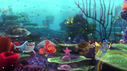 FINDING NEMO FINGER FAMILY | MY NURSERY CARTOON