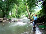 Fly fishing West Virginia Wild TRout 