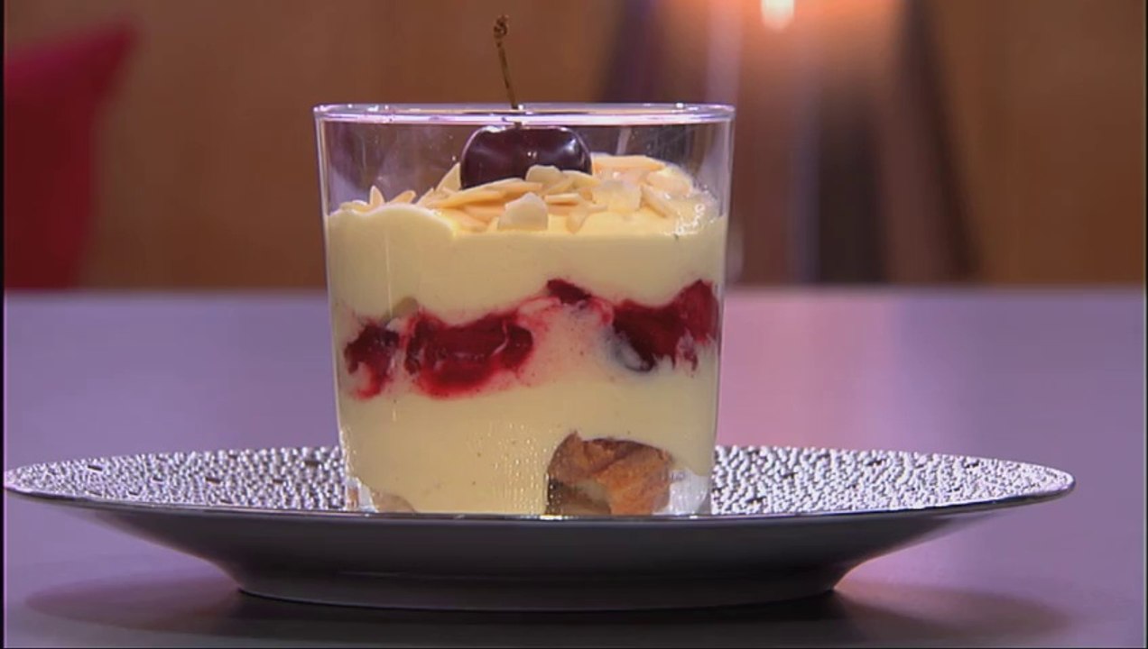 Recette Bio : Le Tiramisu aux cerises Bio du Chef Virginie Legrand