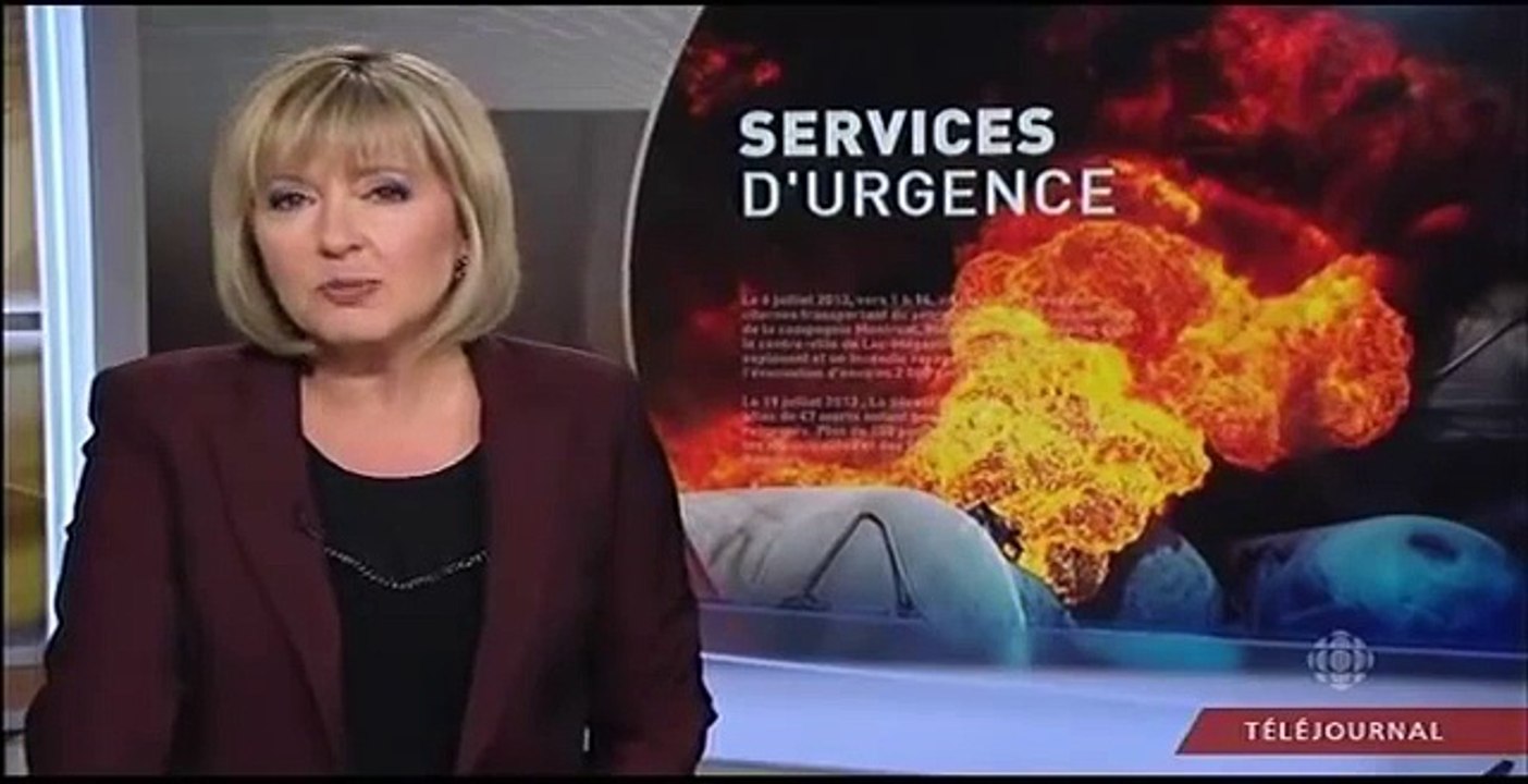 Communication des services d'urgence à Lac-mégantic le 6 juillet 2013