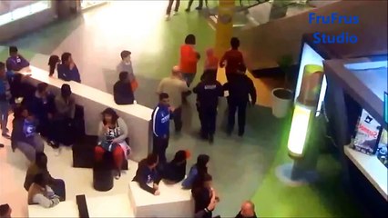 Porto Vs Benfica Porrada no Centro Comercial
