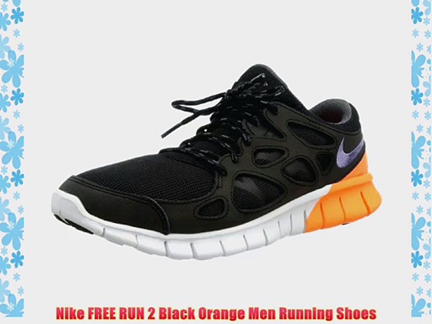 nike free run 2 mens orange
