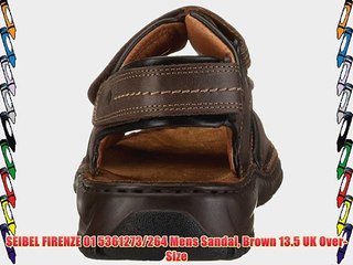 SEIBEL FIRENZE 01 5361273/264 Mens Sandal Brown 13.5 UK Over-Size