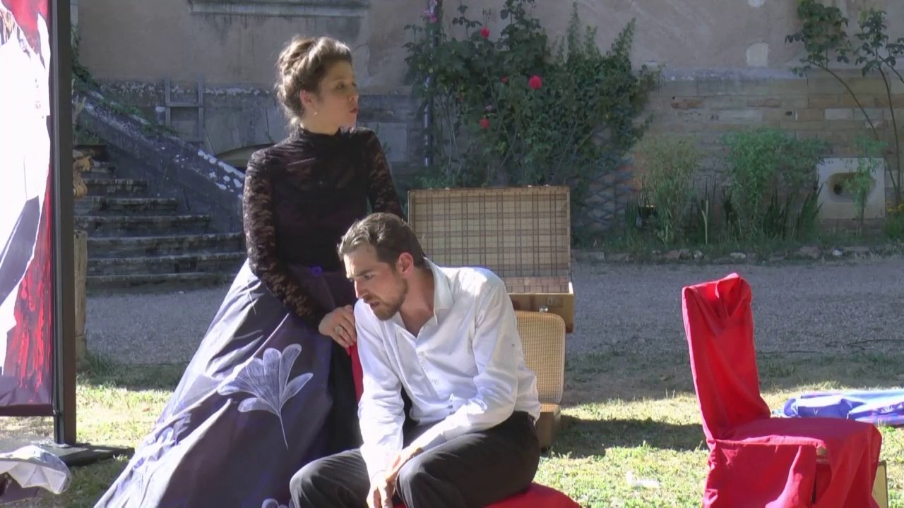 A l'ombre d'un rêve - Vie amoureuse et imaginaire de M. et Mme Edmond Rostand - Compagnie Intersignes