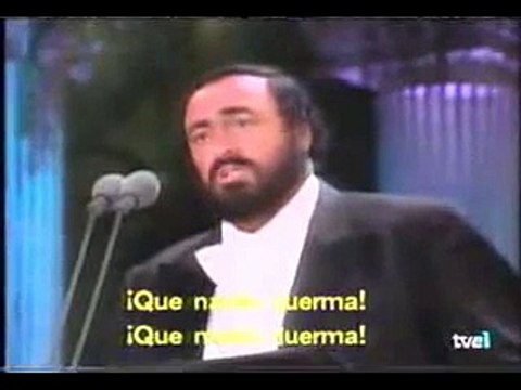 Luciano Pavarotti - Nessun Dorma (G. Puccini - Live)