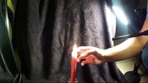 Lighting smoke on FIRE (Candle bomb/relighting a candle)