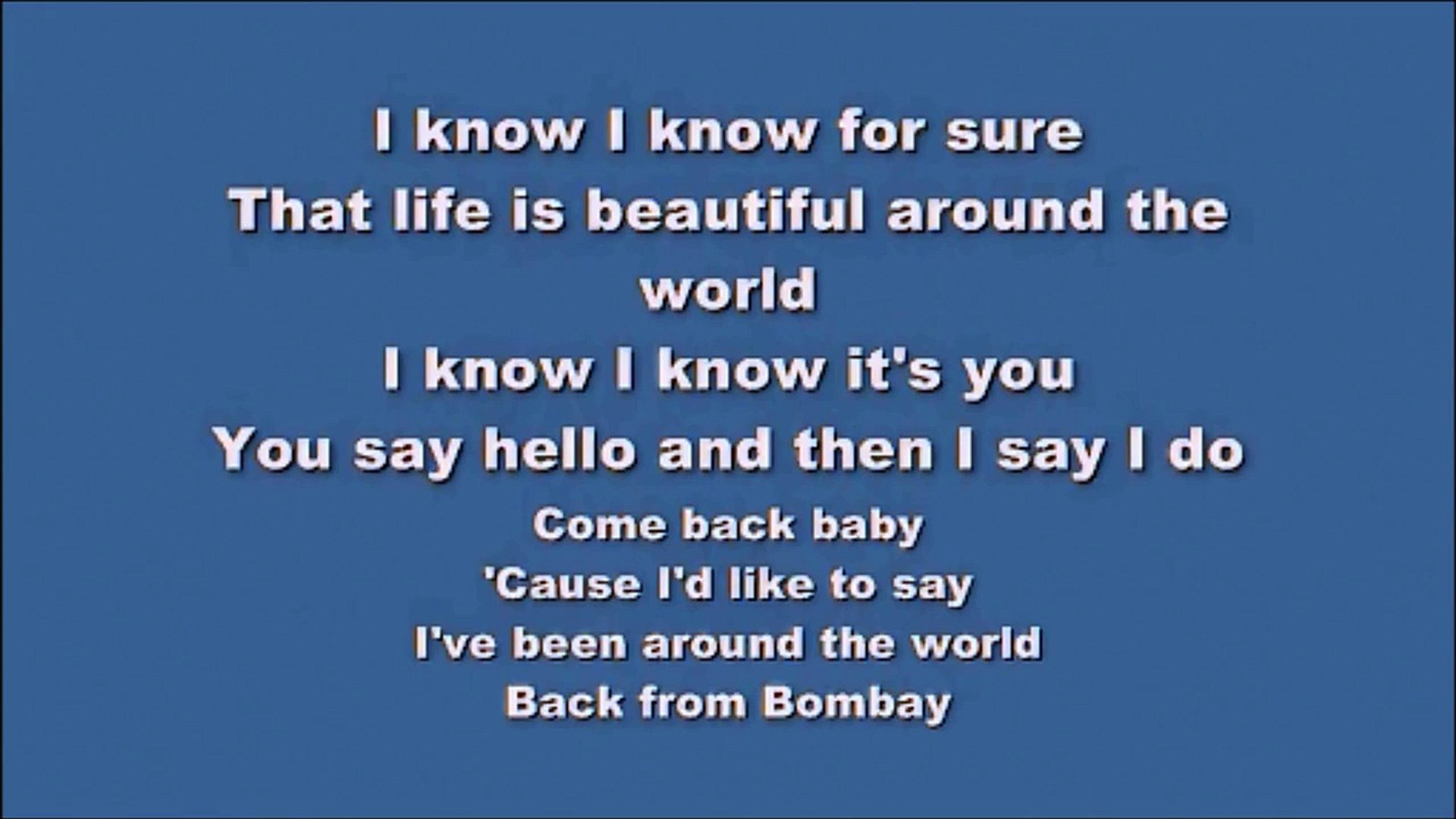 Red Hot Chili Peppers Around The World Lyrics Video Dailymotion