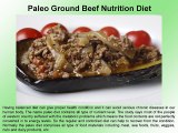 Benefits of Healthy Paleo Ground Beef