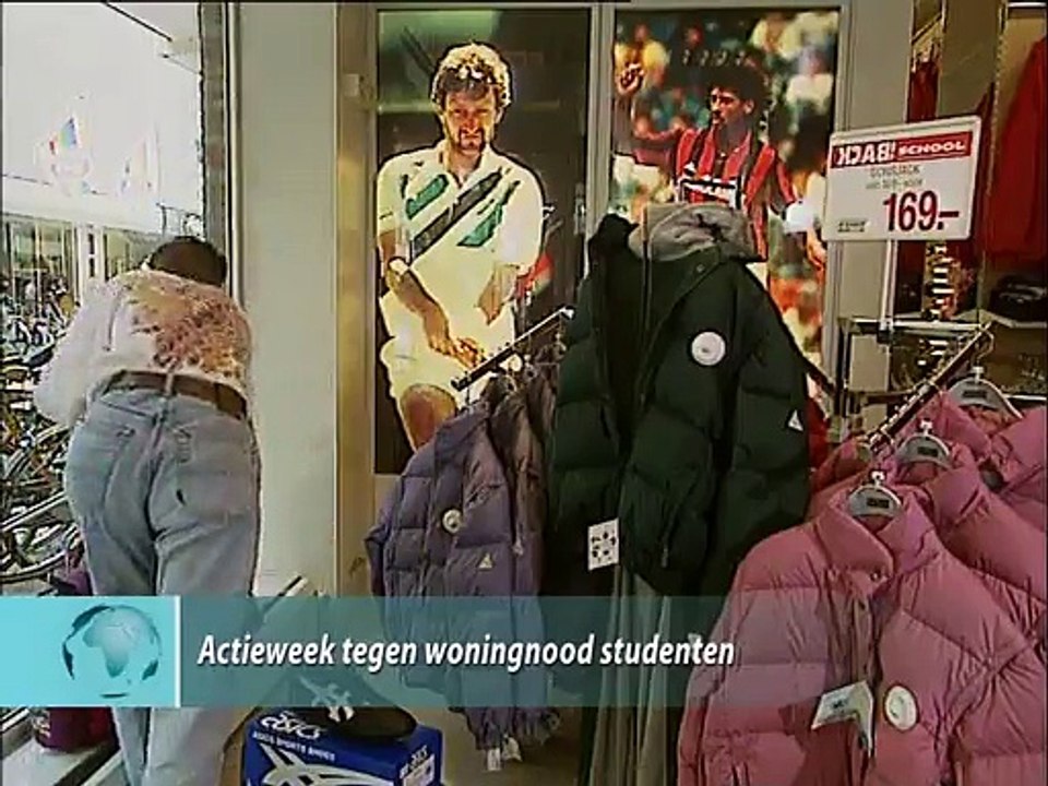 Actieweek tegen woningnood studenten - 1992