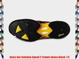 Asics Gel-Solution Speed 2 Tennis Shoes Black / Fi
