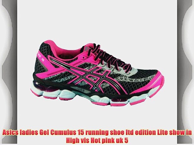 asics gel cumulus 15 pink