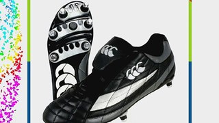 Canterbury Rampage Elite SI Rugby Boot- Black/Charcoal/Silver- Size UK 13