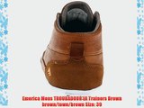 Emerica Mens TROUBADOUR LX Trainers Brown brown/town/brown Size: 39