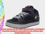 Etnies Men's Number-Mid Technical Skateboarding Shoes Black Schwarz (BLACK/GREY 570) 38