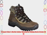 Grisport Men's Merlin Italian Waterproof Hiking Boots Brown UK 10