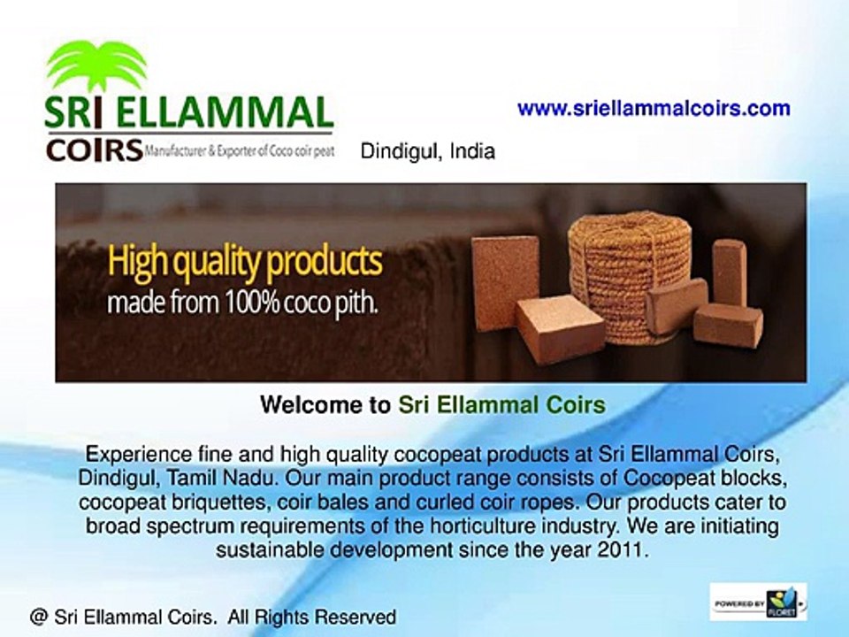 Coir Fibre Exporters-Coir Pith Manufacturers-Coco Peat Suppliers