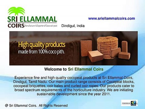 Coir Fibre Exporters-Coir Pith Manufacturers-Coco Peat Suppliers
