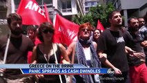 Greek Citizens Left Penniless by Economic Crisis