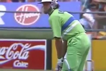 OUT of the Ground Imran Khan Hit the Biggest Six against australia